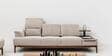 Aston Fabric Sofa with Functional Headrest and ModuleIn Beige Colour