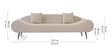 Astonishing 3 Seater Sofa In Beige Color