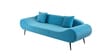 Astonishing 3 Seater Sofa In Blue Color