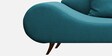 Astonishing Fabric 3 Seater Sofa in Cadet Blue Colour