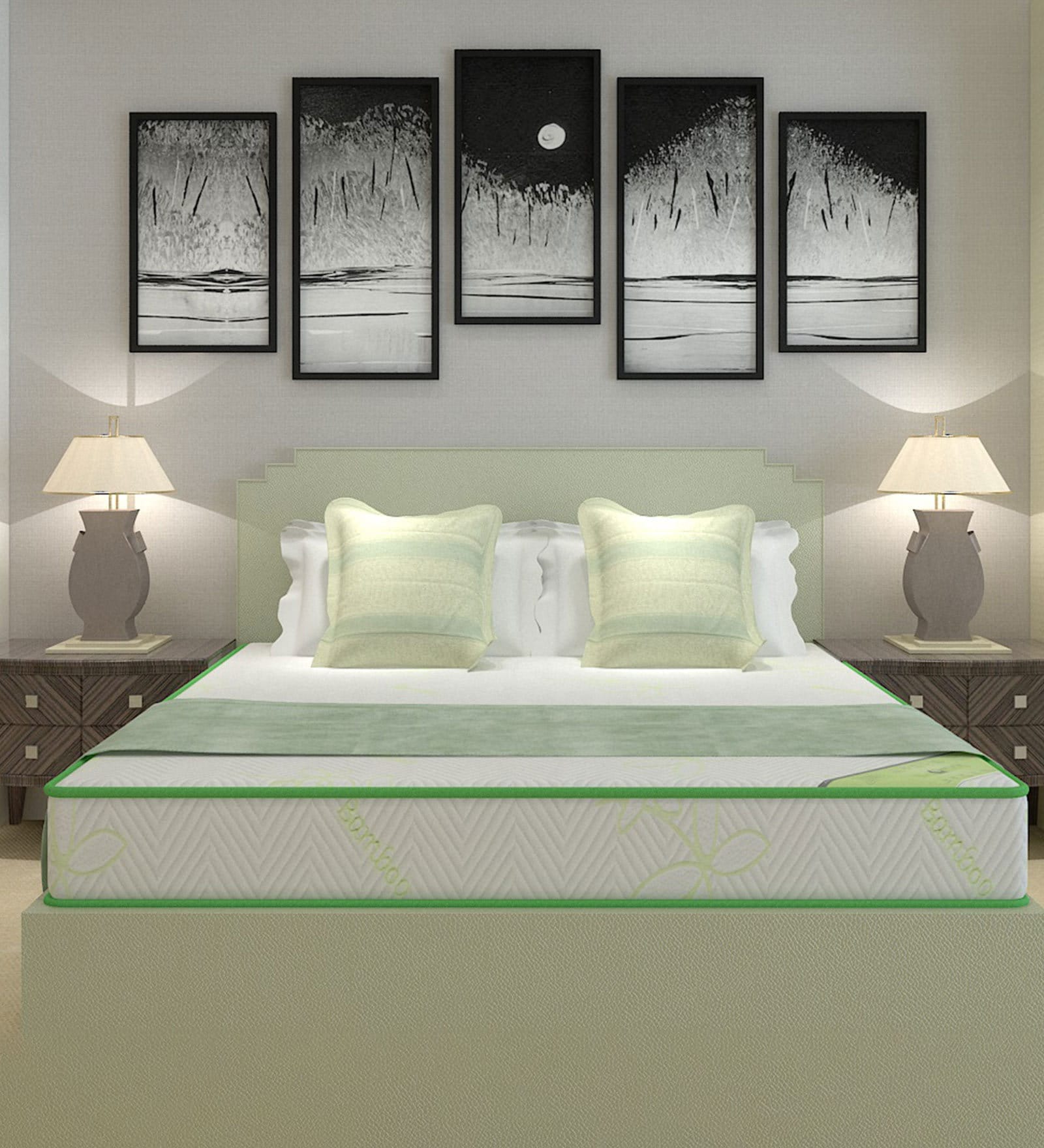 Dual Comfort Asaba Single Bed Mattress With Coir 75 X 42 X 5 Inches