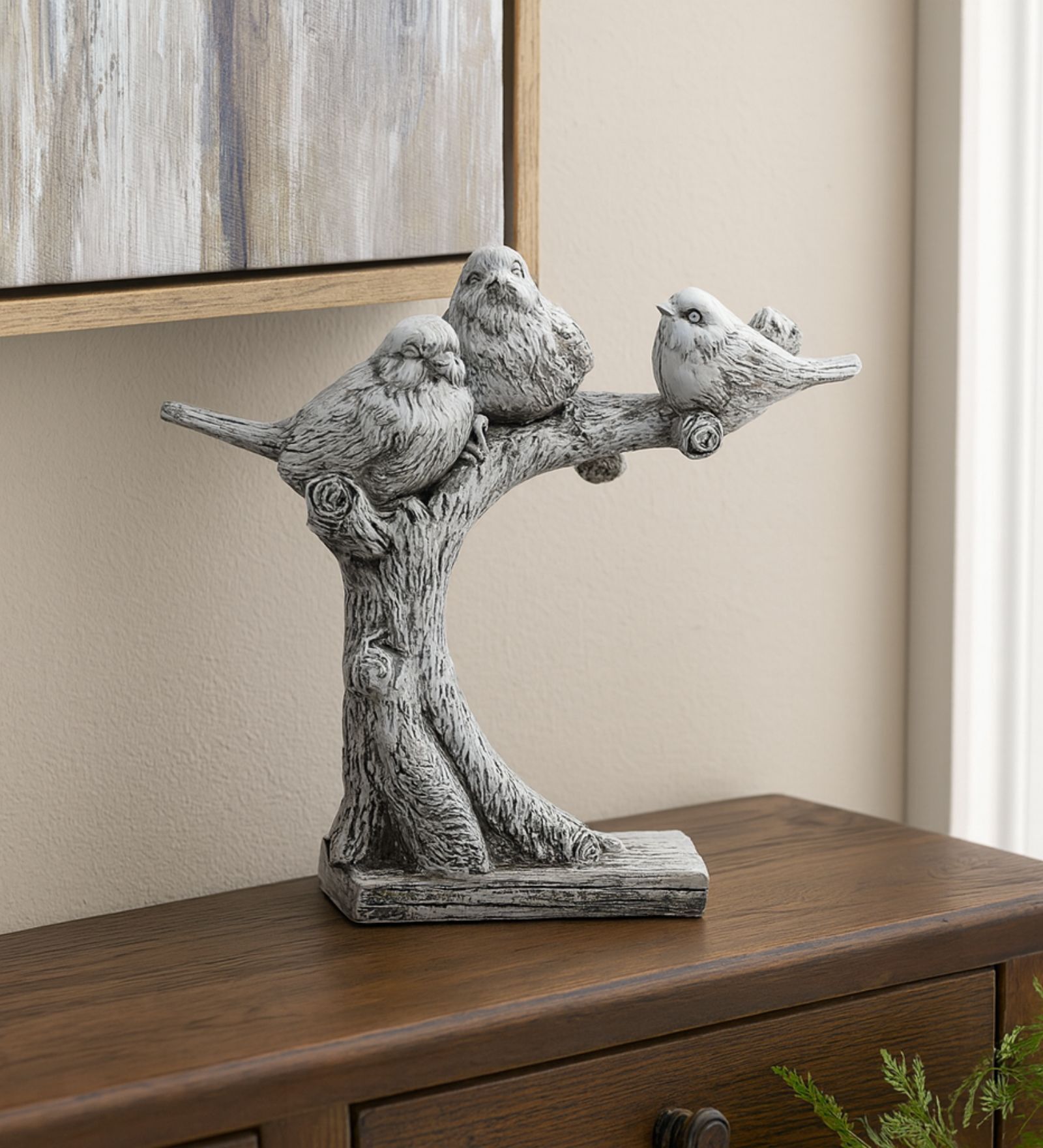 Decorative Bird Showpiece Standing On Tree