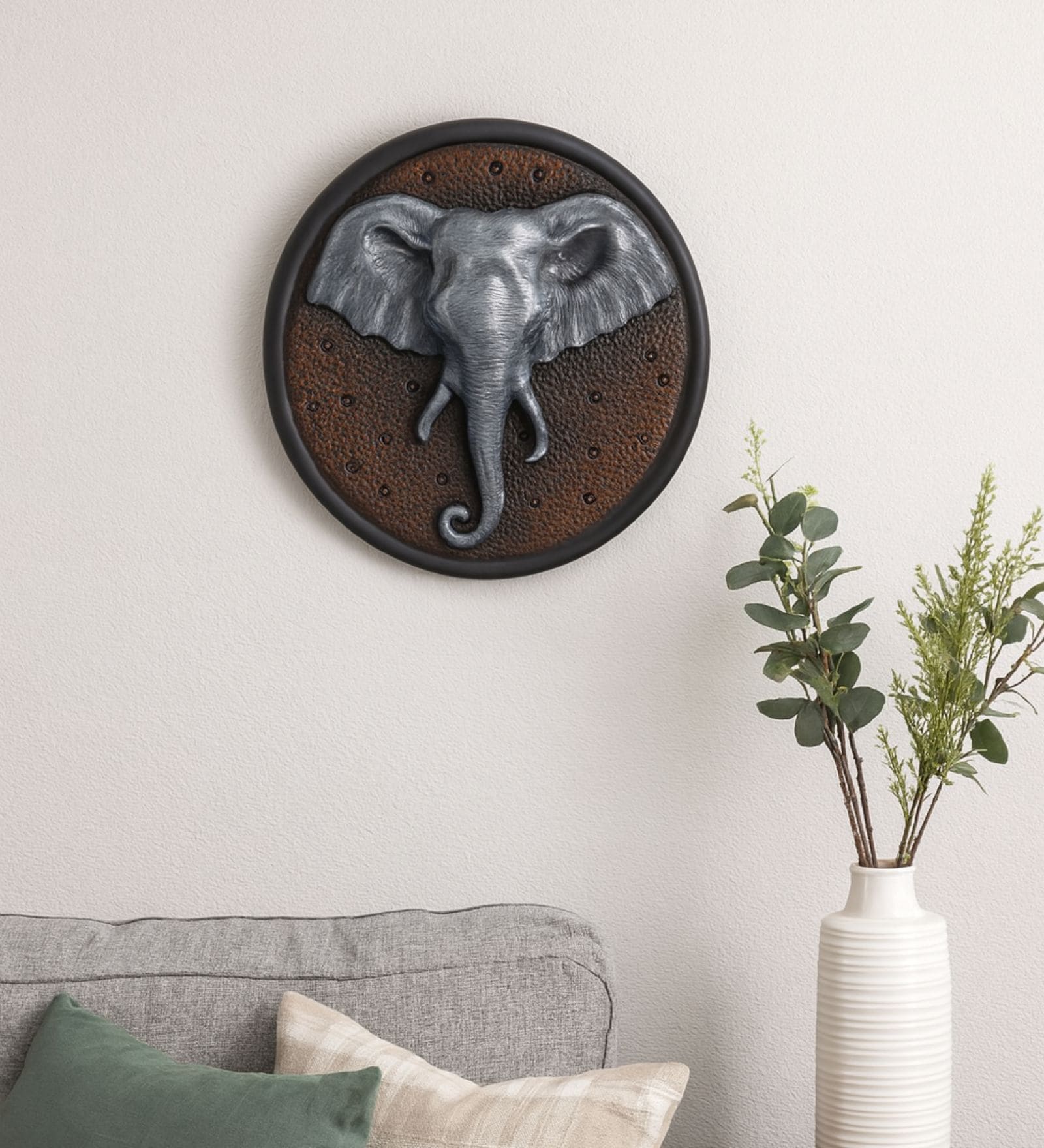 Elephant Head Wall Art