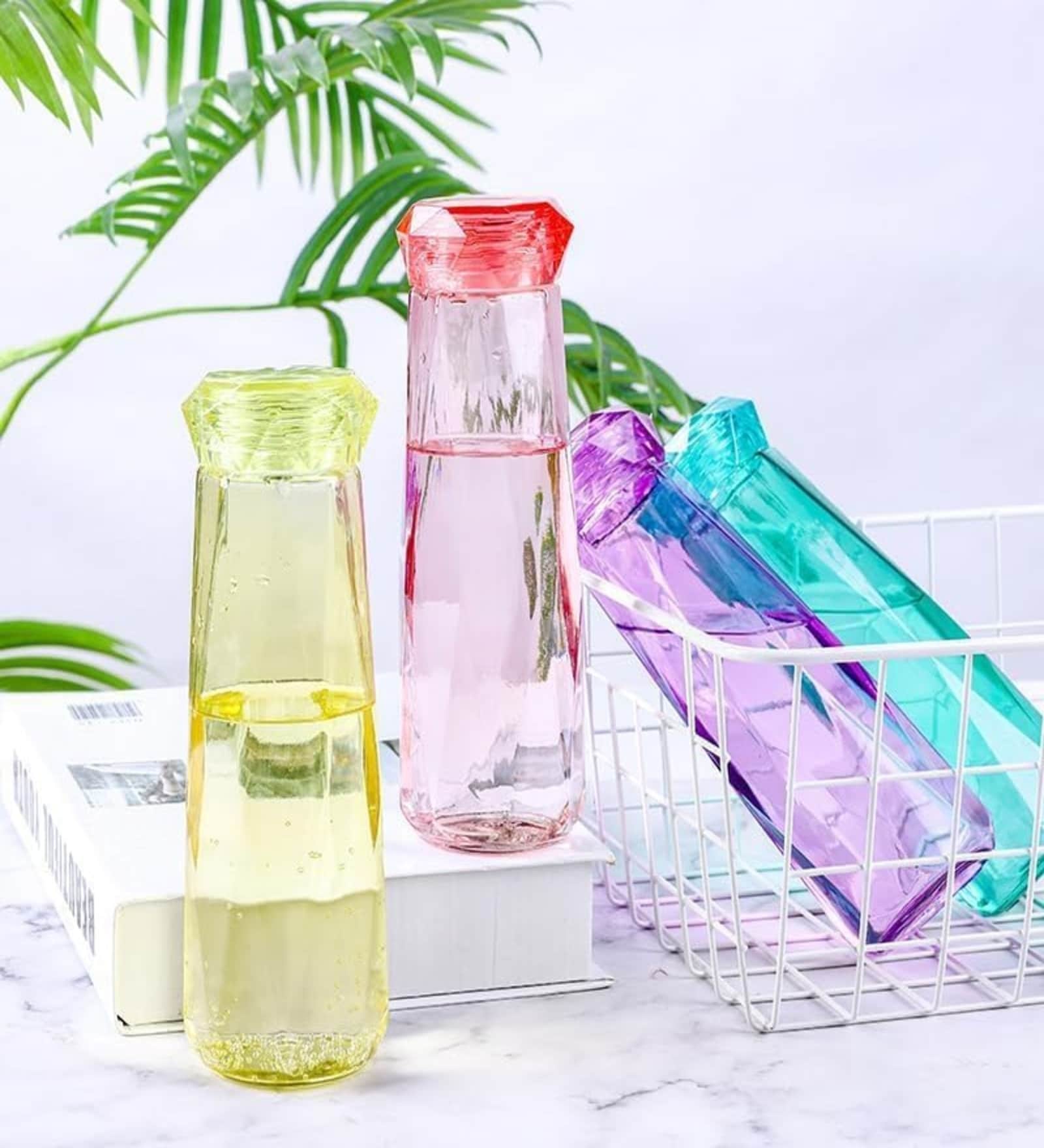 Assorted Diamond Design Water Bottle 420 ML