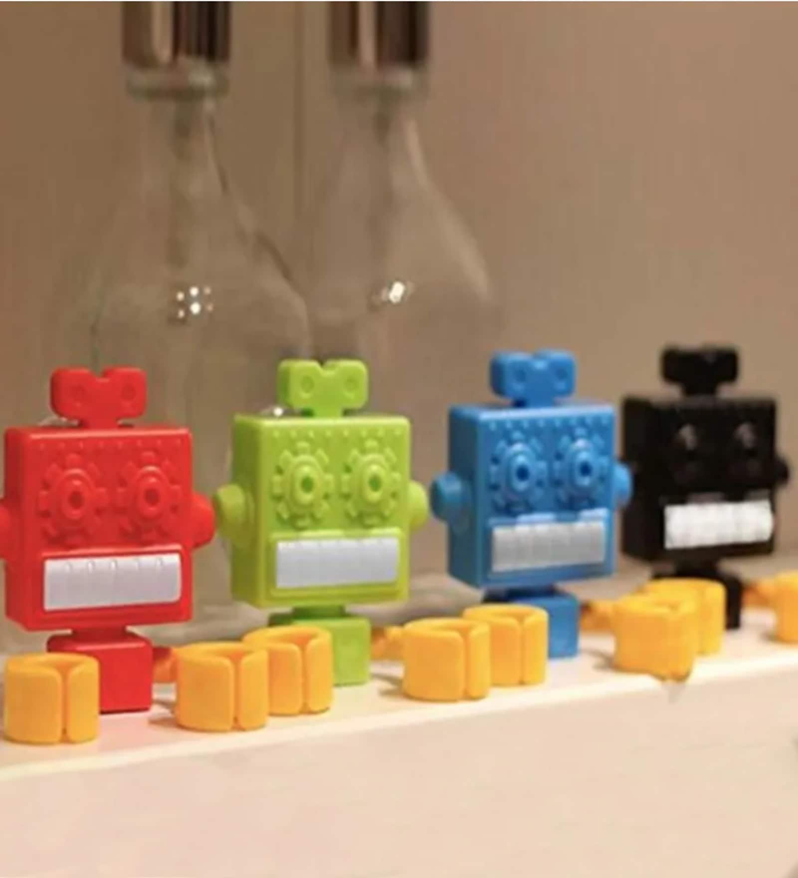 Assorted Robot Toothbrush Holder