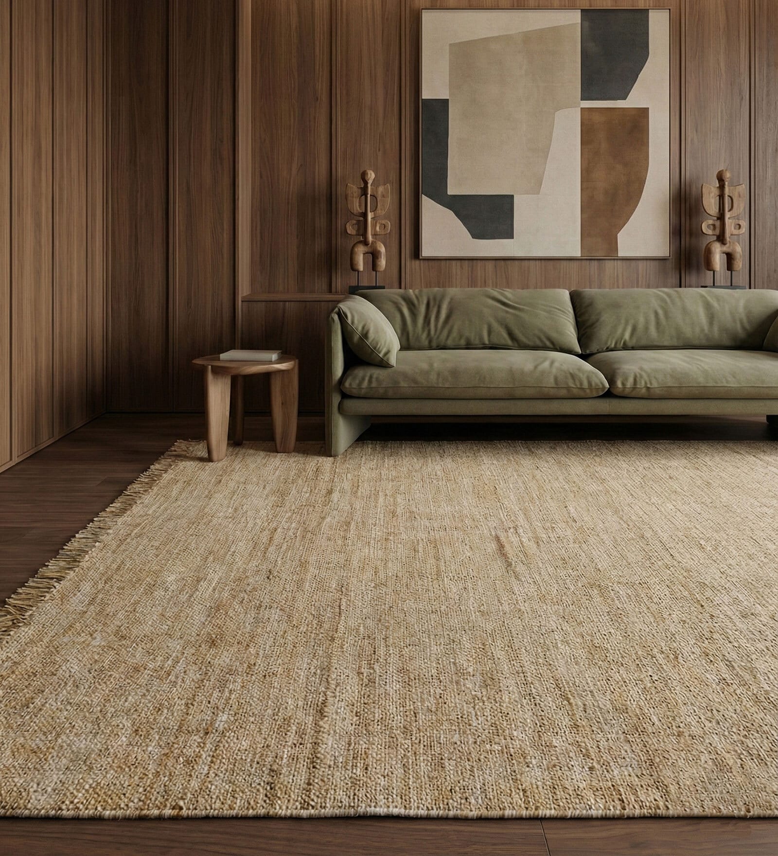 Soft Braided Rug 5X7'6 ft| Yellow flash Carpet Dhurrie