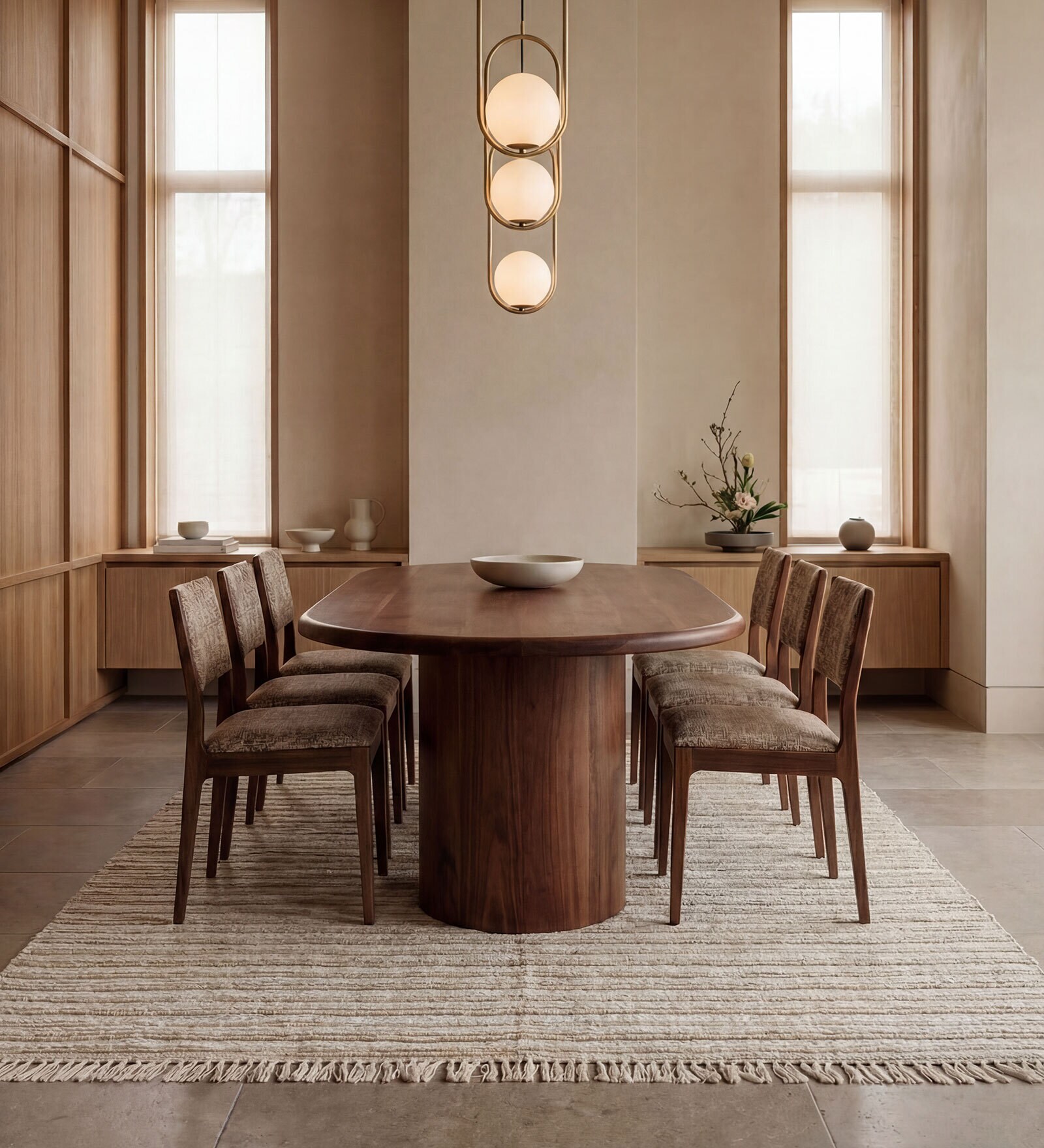 Soft Braided Rug 5X8 ft| Natural & White Carpet Dhurrie