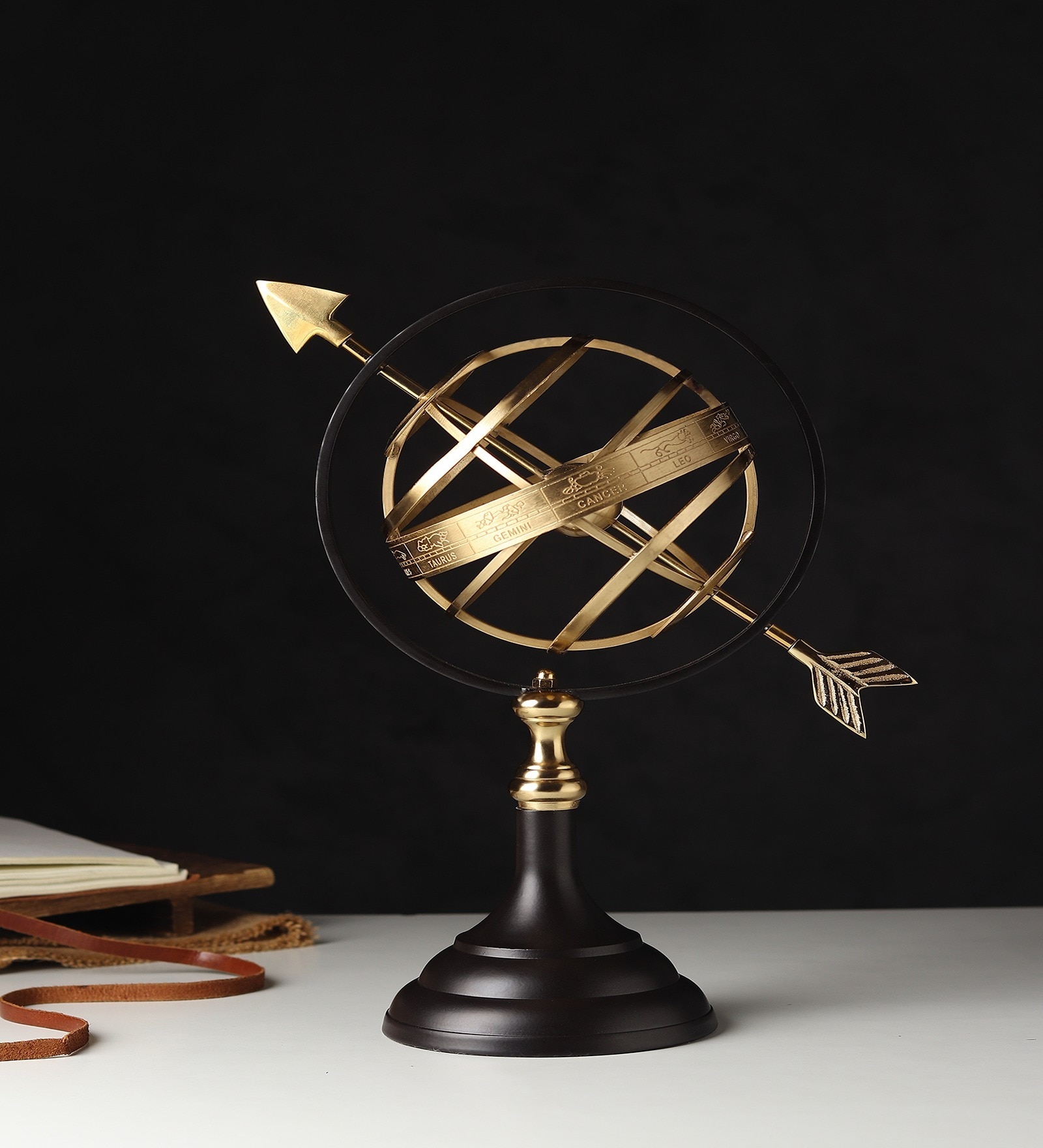 Astral Gold Metal Globe