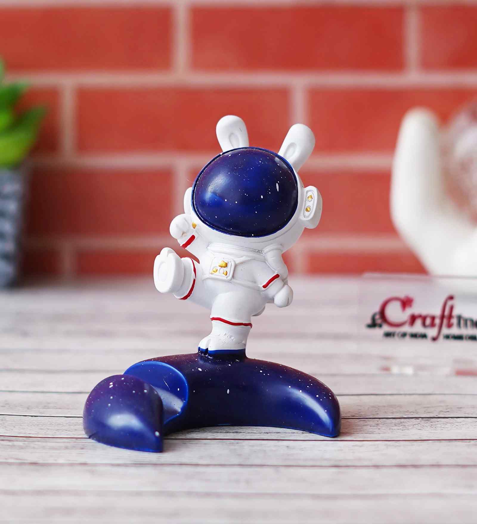 Astronaut Statue Spaceman Multicolour Polyresin Figurine