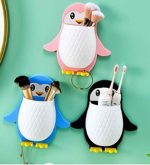 Assorted Penguin Multipurpose Holder (1 Pc)