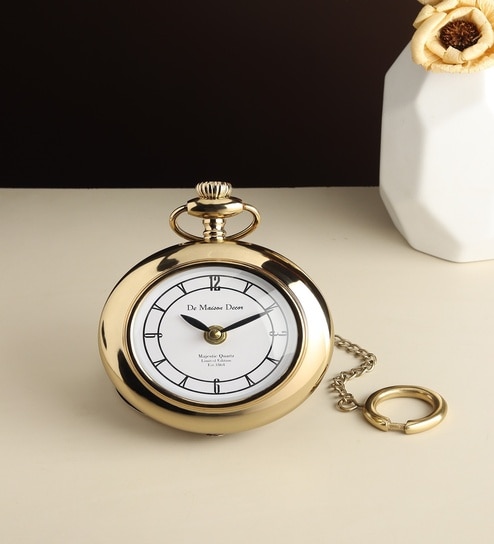 Gold Astor Table Clock