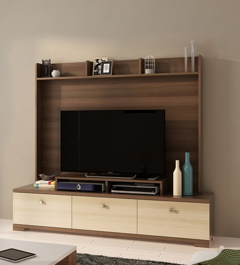 Buy Astron Tv Unit In Moldau Akazia Finish By Spacewood Online