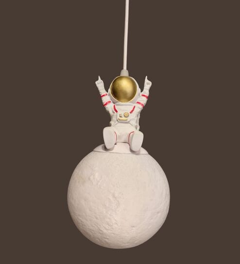 Astronaut Moon Hanging Light