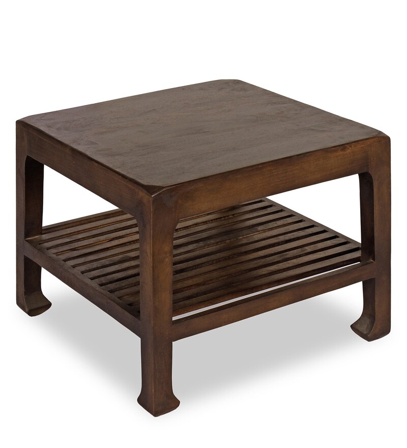 Buy Ashley Coffee Table In Paintco Walnut Finish By Fabuliv Online - Square Coffee Tables ...