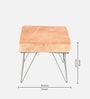 Asansol Stool Set Of 2 In Mist Grey Colour Finish