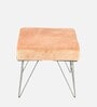Asansol Stool Set Of 2 In Mist Grey Colour Finish