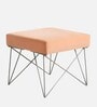 Asansol Stool Set Of 2 In Mist Grey Colour Finish