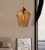 Maurice Asata Orange Glass Hanging Light