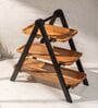 Ascella Multipurpose Serveware Acacia Wood 3-Tier Serving Stand