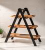 Ascella Multipurpose Serveware Acacia Wood 3-Tier Serving Stand