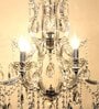 Ascona 8 Arms Metal and Crystal Chandelier