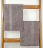 Ash Brown Cotton Solid  500 GSM Bath Towels Pack of 2