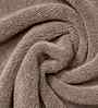 Ash Brown Cotton Solid  500 GSM Bath Towels Pack of 2