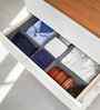 Ash Grey Foldable Polyester Storage Organisers Durable, Washable, Space-Saving Solution