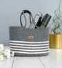 Ash Grey Polypropelyene Braided Monaco Storage Basket