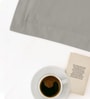 Ash Grey Solid 400 TC Cotton Standard Sized 2 Pillow Covers