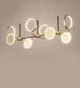 Asher Gold LED Smart Voice Assist Chandelier