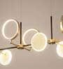 Asher Gold LED Smart Voice Assist Chandelier