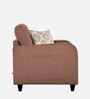 Ashford Fabric 1 Seater Sofa in Brown Colour Ashford Fabric 1 Seater Sofa in Brown Colour