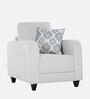 Ashford Fabric 1 Seater Sofa in Light Grey Colour Ashford Fabric 1 Seater Sofa in Light Grey Colour