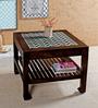 Ashley Coffee Table In Walnut Finish