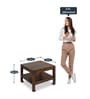Ashley Coffee Table In Paintco Walnut Finish