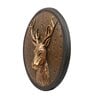 Deer Head Decorative Wall Art (Gold , 26.7cm)