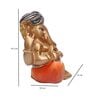 Pheta Blessing Ganesha Decorative Showpiece