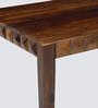 Ashoka 4 Seater Dining Table in Brown Finish