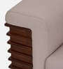 Ashoka 1 Seater Sofa In Brown Finish