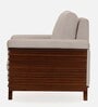 Ashoka 1 Seater Sofa In Brown Finish
