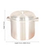 Aluminium idli Cooker 4 Plates  (4*4 idlies )  14 Idlies