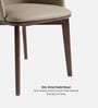 Ashwood 6 Seater Dining Set In Beige Colour