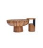 Aska Teakwood Coffee Table in Teak Finish