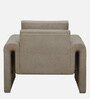 Askim Fabric 1 Seater Sofa In Beige Colour