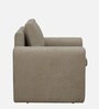 Askim Fabric 1 Seater Sofa In Beige Colour