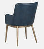 Asko Leatheratte Arm Chair in Turkish Blue Colour