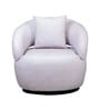 Aspen 1 Seater Sofa In White and Grey Color