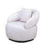 Aspen 1 Seater Sofa In White and Grey Color