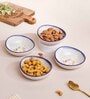 Aspen Blue Collection Coupe Bowl 12cm Set of 4